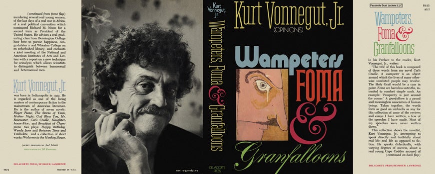 Item #45919 Wampeters, Foma and Granfalloons. Kurt Vonnegut, Jr