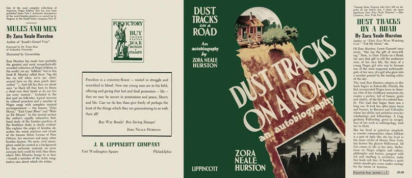 Item #4597 Dust Tracks on a Road. Zora Neale Hurston