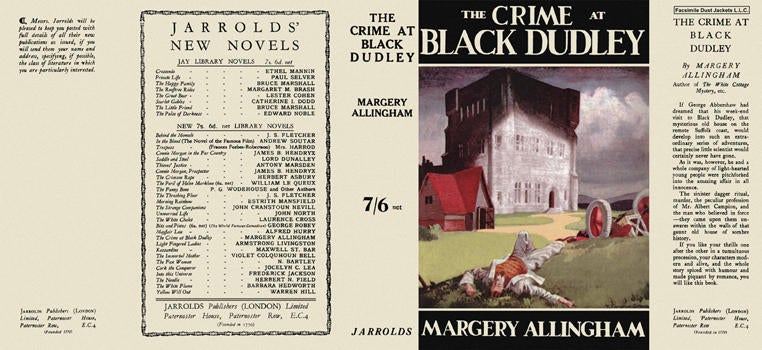 Item #46 Crime at Black Dudley, The. Margery Allingham.