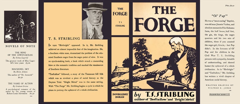 Item #46094 Forge, The. T. S. Stribling.