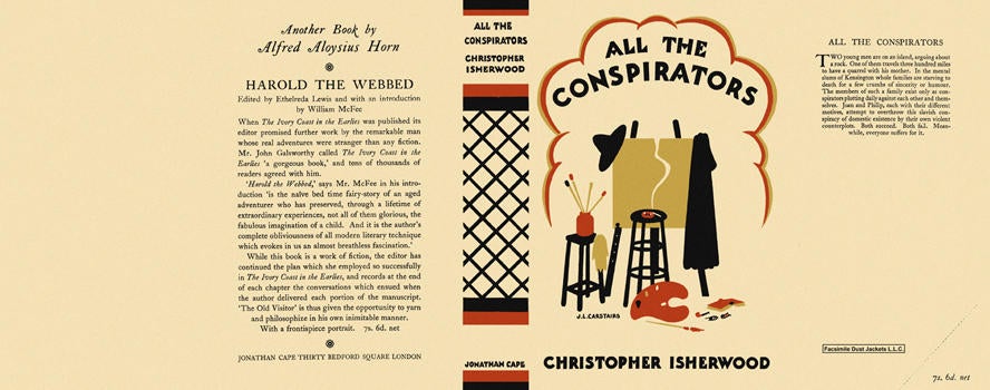 Item #4616 All the Conspirators. Christopher Isherwood.