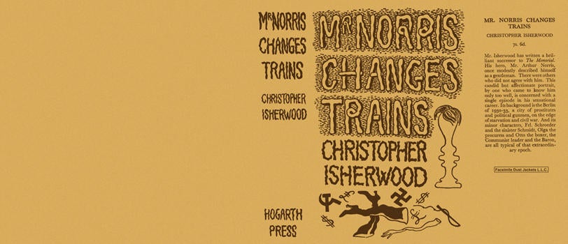 Item #4619 Mr. Norris Changes Trains. Christopher Isherwood