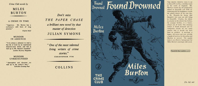 Item #462 Found Drowned. Miles Burton
