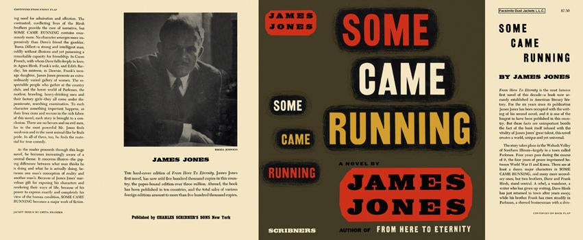 Item #4625 Some Came Running. James Jones.