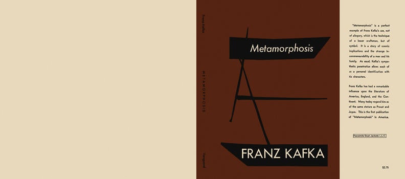 Item #4629 Metamorphosis. Franz Kafka