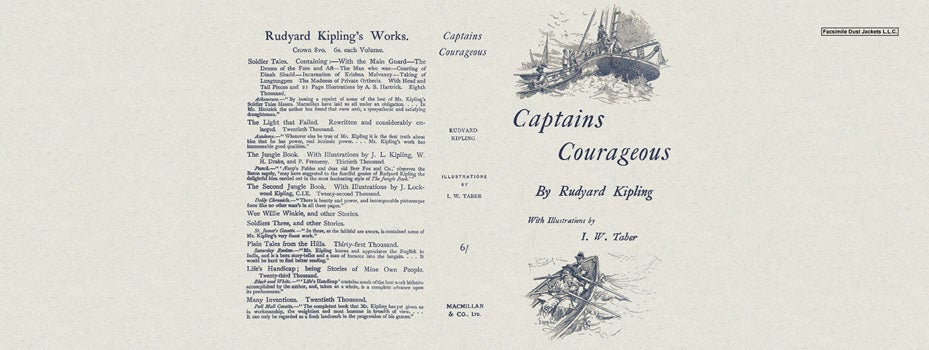 Item #4643 Captains Courageous. Rudyard Kipling