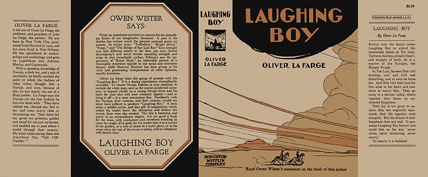 Item #4646 Laughing Boy. Oliver La Farge.
