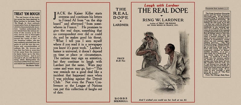 Item #4650 Real Dope, The. Ring W. Lardner