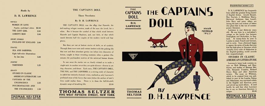 Item #4660 Captains Doll, The. D. H. Lawrence
