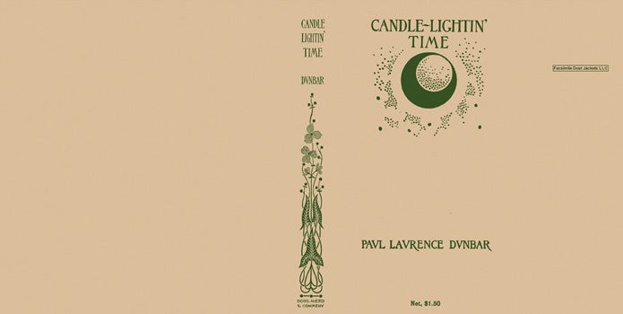 Item #46604 Candle-Lightin' Time. Paul Laurence Dunbar.