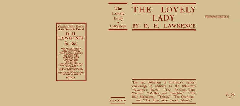 Item #4664 Lovely Lady, The. D. H. Lawrence.