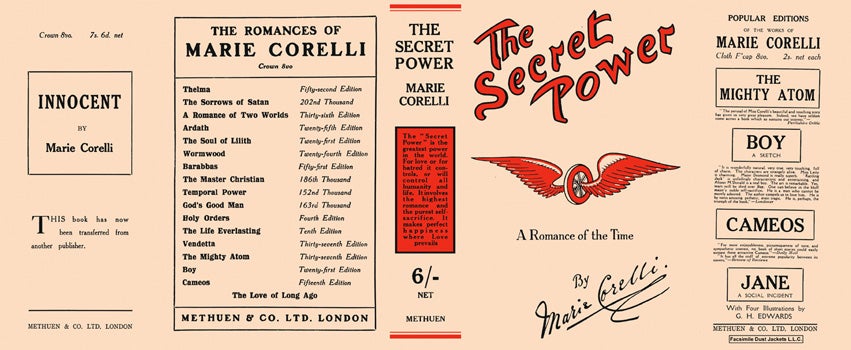 Item #46685 Secret Power, The. Marie Corelli.