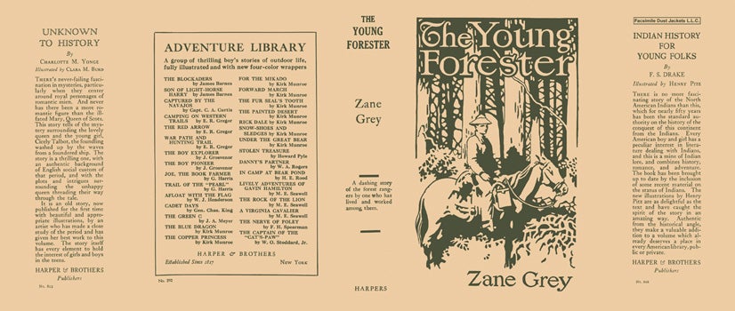 Item #46688 Young Forester, The. Zane Grey.