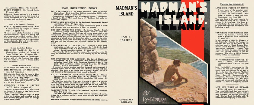 Item #46691 Madman's Island. Ion L. Idriess