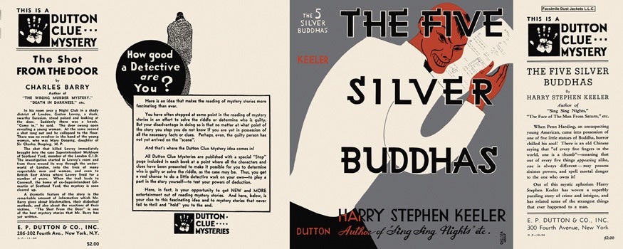 Item #46699 Five Silver Buddhas, The. Harry Stephen Keeler