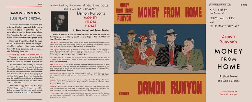 Item #46707 Money from Home. Damon Runyon.