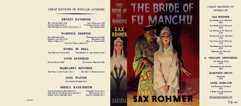Item #46729 Bride of Fu Manchu, The. Sax Rohmer
