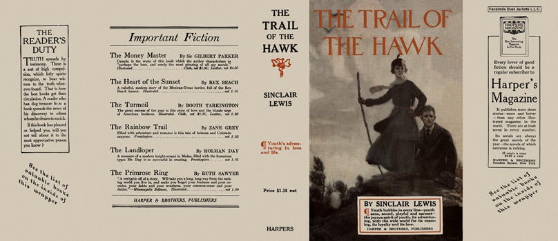 Item #4689 Trail of the Hawk, The. Sinclair Lewis