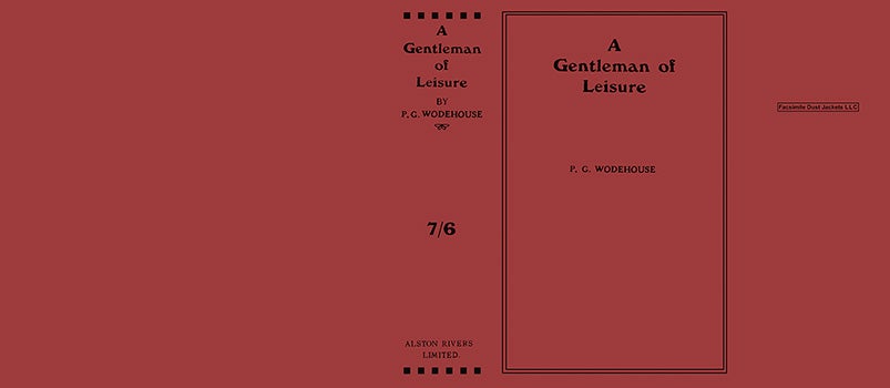 Item #46928 Gentleman of Leisure, A. P. G. Wodehouse
