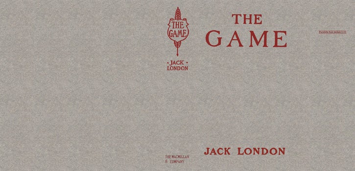Item #46939 Game, The. Jack London.