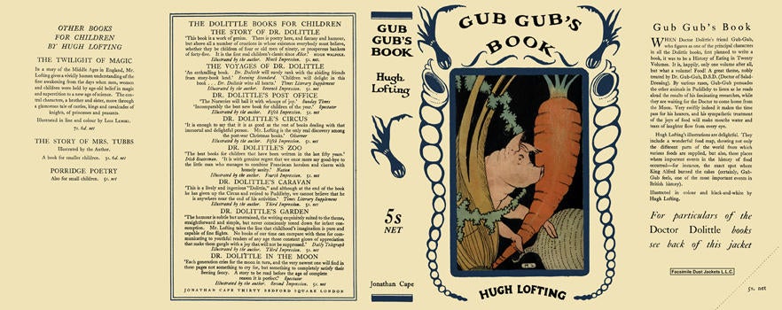 Item #4696 Gub Gub's Book. Hugh Lofting
