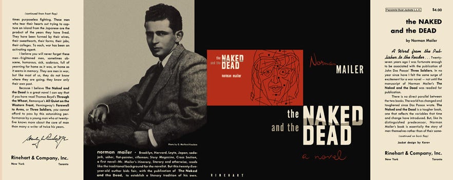 Item #4716 Naked and the Dead, The. Norman Mailer