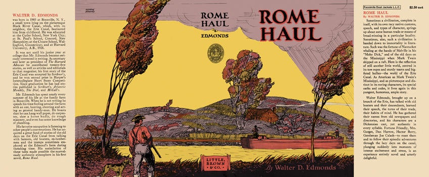 Item #4738 Rome Haul. Walter D. Edmonds.