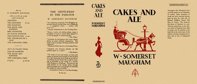Item #4742 Cakes and Ale. W. Somerset Maugham