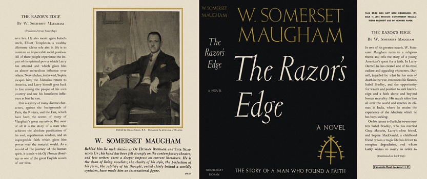 Item #4748 Razor's Edge, The. W. Somerset Maugham