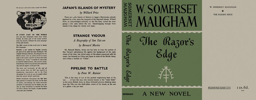 Item #4749 Razor's Edge, The. W. Somerset Maugham.