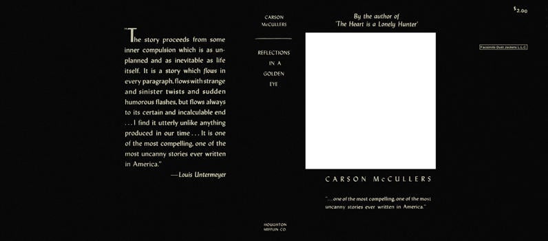 Item #4761 Reflections in a Golden Eye. Carson McCullers