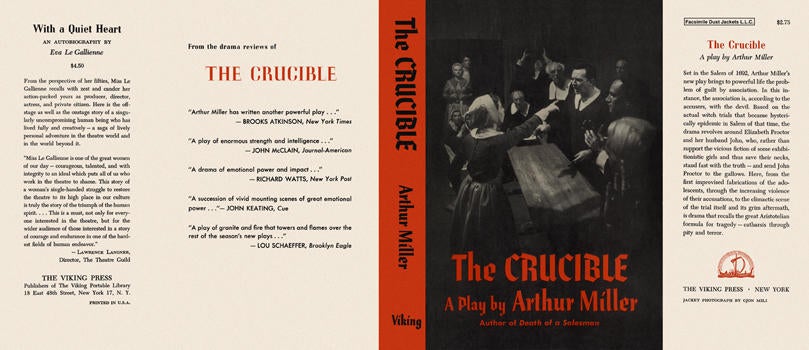 Item #4771 Crucible, The. Arthur Miller