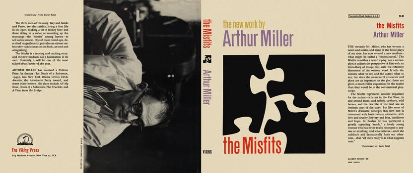 Item #4773 Misfits, The. Arthur Miller