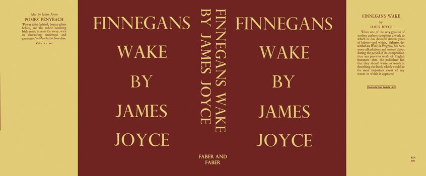 Item #47831 Finnegans Wake. James Joyce