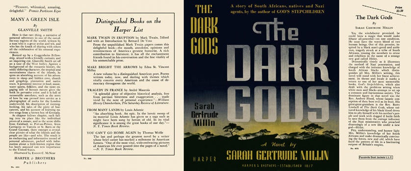 Item #4784 Dark Gods, The. Sarah Gertrude Millin