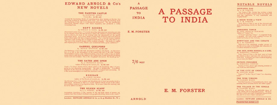 Item #47873 Passage to India, A. E. M. Forster.