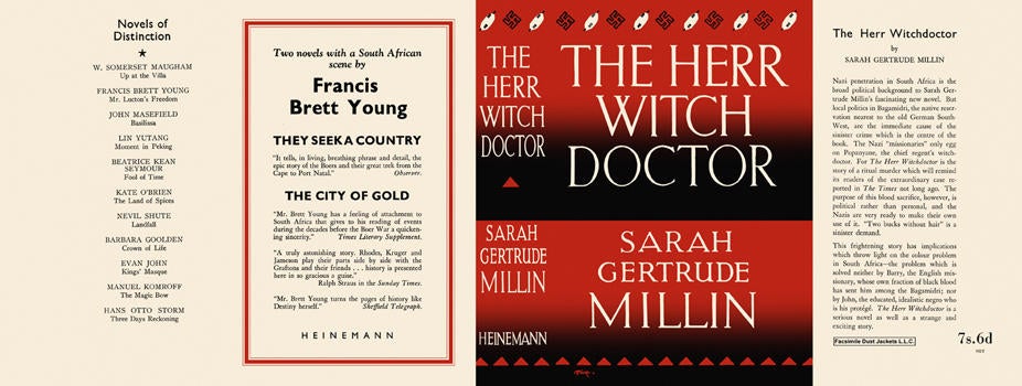 Item #4790 Herr Witch Doctor, The. Sarah Gertrude Millin