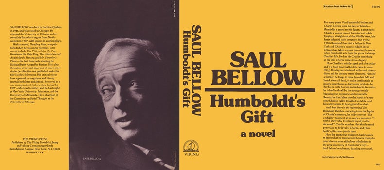 Item #47908 Humboldt's Gift. Saul Bellow.