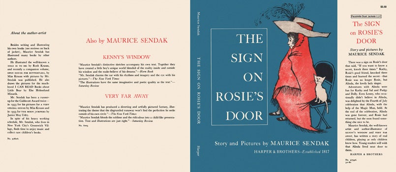 Item #47939 Sign on Rosie's Door, The. Maurice Sendak
