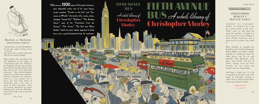 Item #4807 Fifth Avenue Bus. Christopher Morley