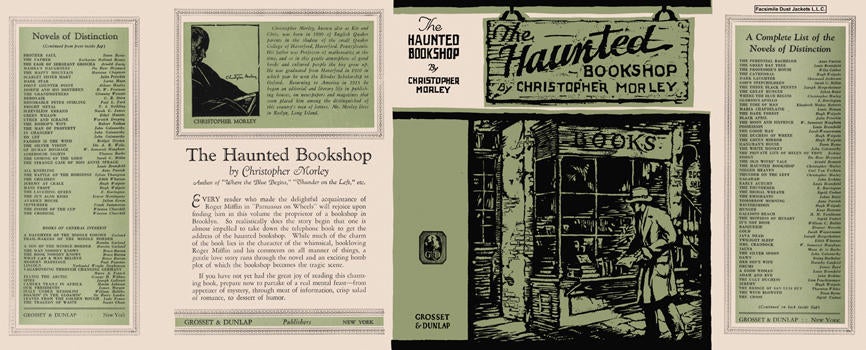 Item #4808 Haunted Bookshop, The. Christopher Morley.