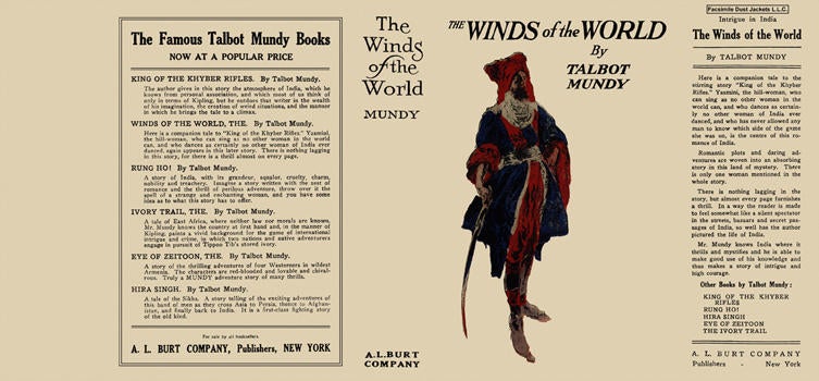 Item #4820 Winds of the World, The. Talbot Mundy.