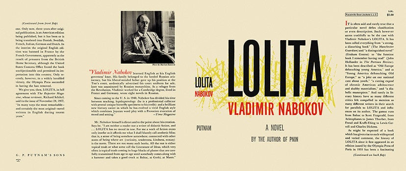 Item #4823 Lolita. Vladimir Nabokov