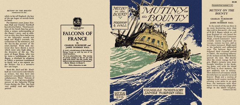 Item #4830 Mutiny on the Bounty. Charles Nordhoff, James Norman Hall