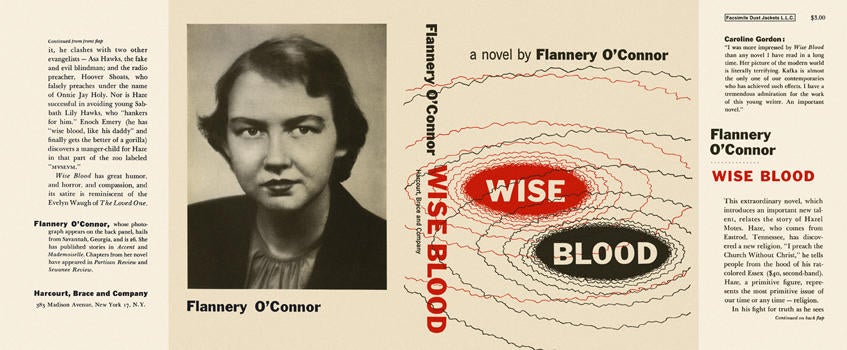 Item #4834 Wise Blood. Flannery O'Connor.