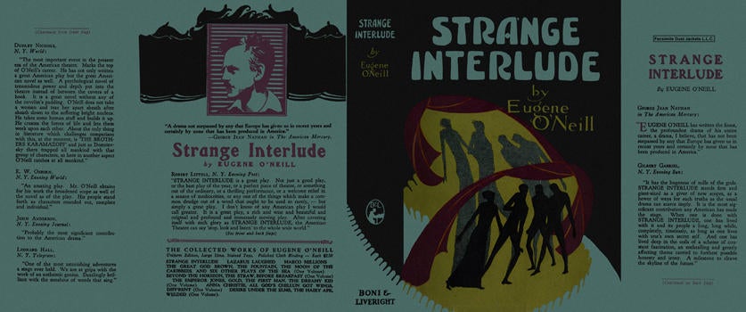 Item #4845 Strange Interlude. Eugene O'Neill
