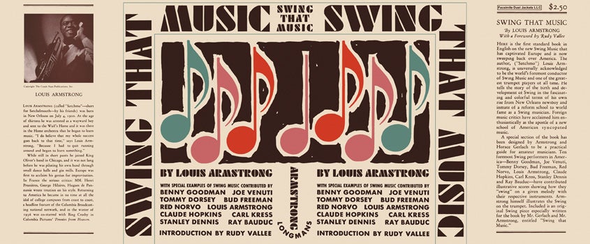 Item #48463 Swing That Music. Louis Armstrong.