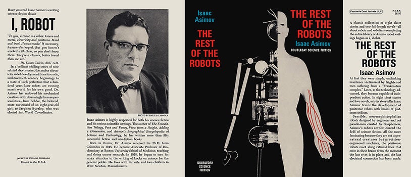 Item #48496 Rest of the Robots, The. Isaac Asimov.