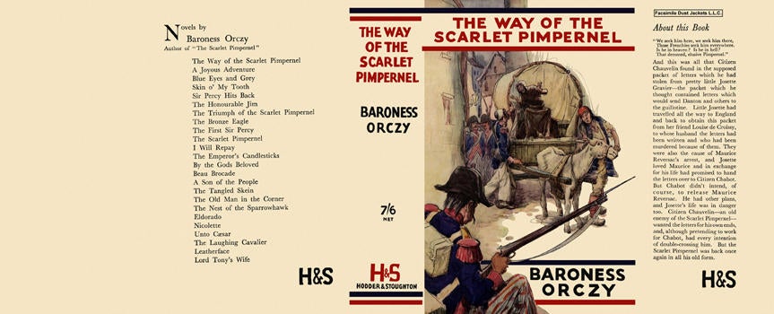 Item #4853 Way of the Scarlet Pimpernel,The. Baroness Orczy