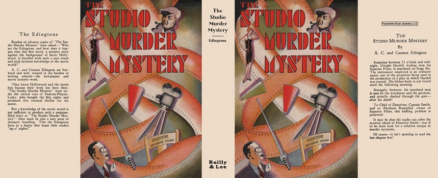 Item #48536 Studio Murder Mystery, The. A. C. Edington, Carmen Edington